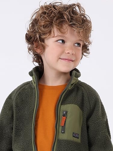 Mayoral Polar Pullover for Boys Oregano4