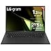 Produktbild LG gram 17Z90S - Ultraleichter 17-Zoll-Laptop mit Windows 11, Intel Core Ultra 7, 32 GB RAM, 2 TB SSD, bis zu 21,5 Stunden Akkulaufzeit
