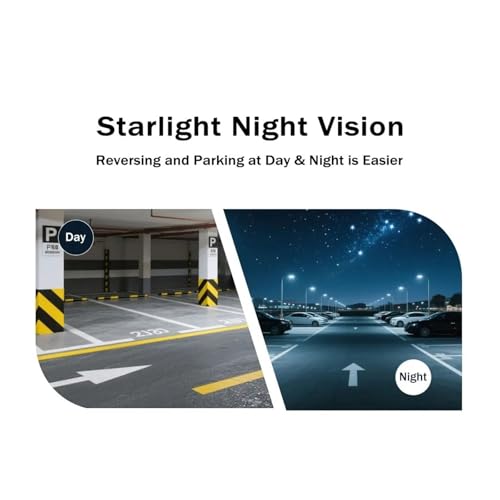 Caméra de recul AHD trajectoire dynamique pour écran de navigation de voiture - 3