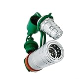 Hydraulik-Schnellkupplung Set M22x1,5 Für Traktoren PPK3-AG5 Steckkupplung Mit Druckentlastung Landwirtschaft