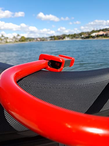 EnzZone Bike Lock Heavy Duty Anti Theft Alarm Bike U Lock, High Pitched Audible Alarm, Bicycle, Fits Fat Tire E-Bikes 20"x4" Wheels Scooters Motorcycles,16mm Stainless Steel Weather Proof 3 Keys (Red) - Image 7