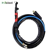 Equipado con un conector de manguera de gas 5 / 8-18 UNF y una toma de aire hembra de 2 clavijas, es adecuado para todo tipo de soldadores de argón de modelos de la empresa con conectores del mismo tamaño.