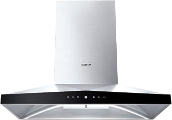 ROBAM 36 Inch Ducted/Ductless Convertible Range Hood, 1200 CFM Kitchen Vent Hood with LED Lights, Stainless Steel Cooking Vent, Touch Control, Under Cabinet or Wall Mount Exhaust Hood