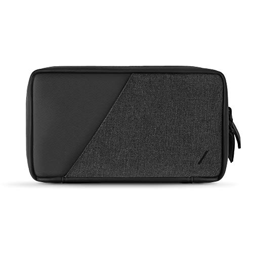 A genuinely well-designed canvas tech organizer from a cult minimalist brand that actually looks good on a desk or in a bag — not just another cable-dump pouch.
