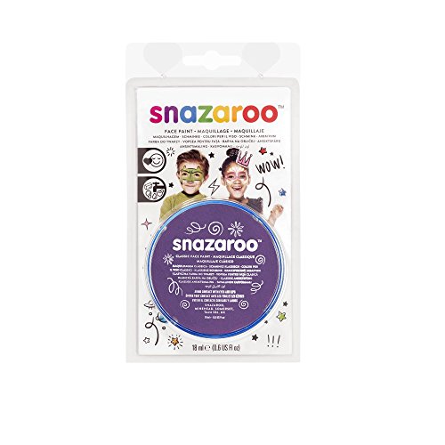 Snazaroo Face Paint 18ml Clam Pack Color - Purple