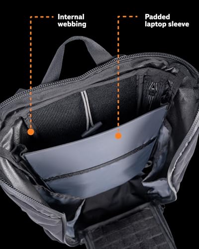 Mystery Ranch Blitz 30 Backpack – Weather-Resistant with Adjustable Harness, Removable Belt & Laptop Sleeve – Shadow, S/M - Image 5