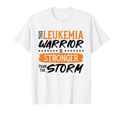 Leucemia Warrior Cancer Ribbon Semana de Concientización sobre la Leucemia Camiseta