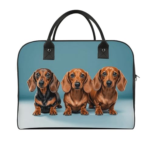 Three Dachshunds �i�C�����g�[�g�o�b�O ��e�� �L�����[�I�� �n���h�o�b�O ���Q�b�W�X���[�u ���b�v�g�b�v�R���p�[�g�����g �d�� ���s�p