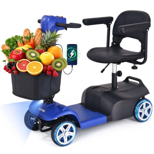 Tietie X02 4-Wheel Removable Battery Scooter