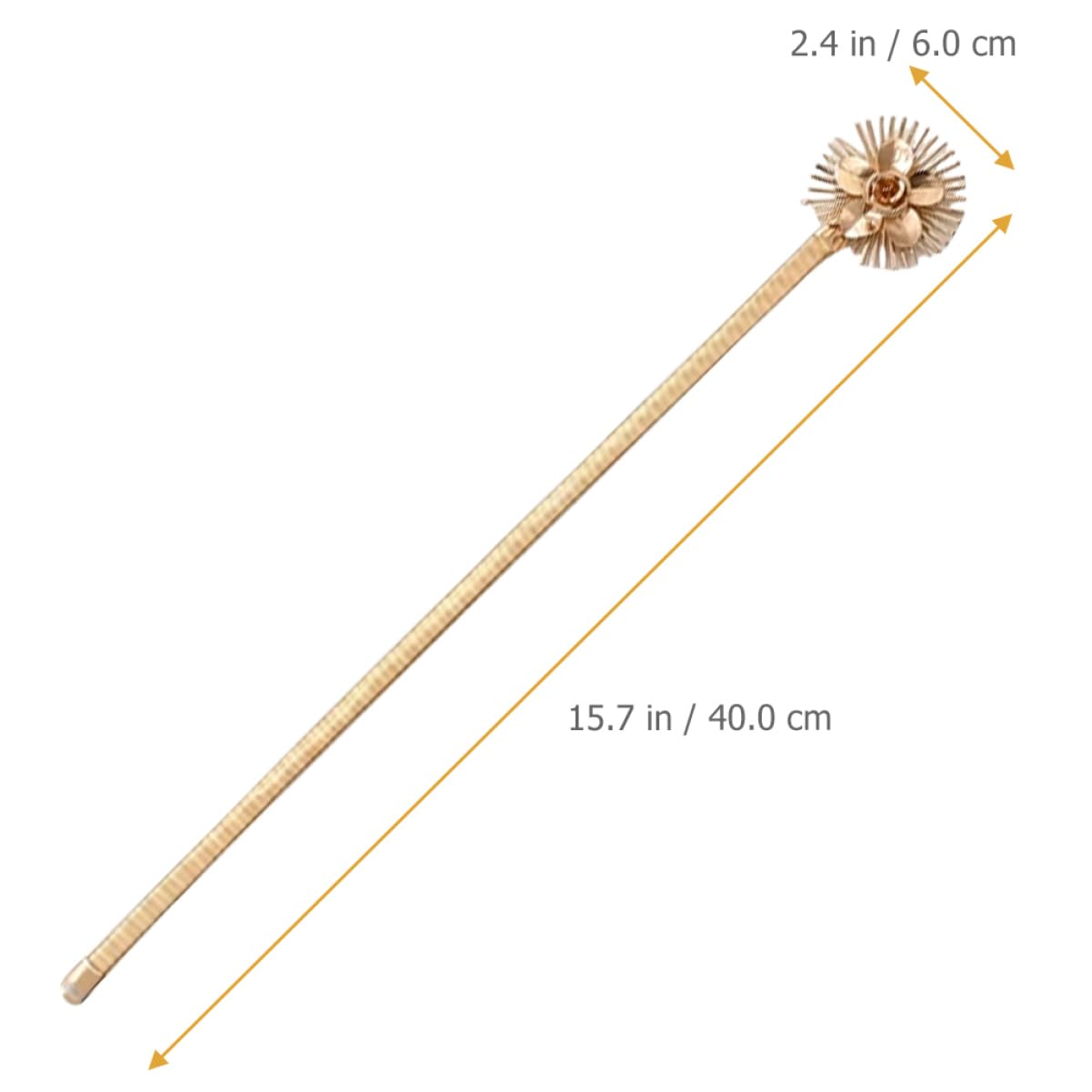 Alipis 8pezzi Fermatenda Metallo Forma di Fiore Eleganti Legatori per Tende Stile Moderno per Decorare La Casa e La Finestra Facili da Usare