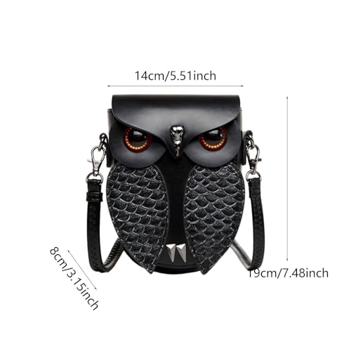 Steampunk Crossbody Bag Punk Gothic Travel Purse for Halloween Women Men Adults2