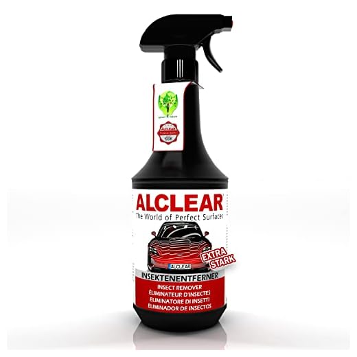 ALCLEAR 721IX Auto Insektenentferner für Windschutzscheibe, Scheinwerfer, 1.000 ml