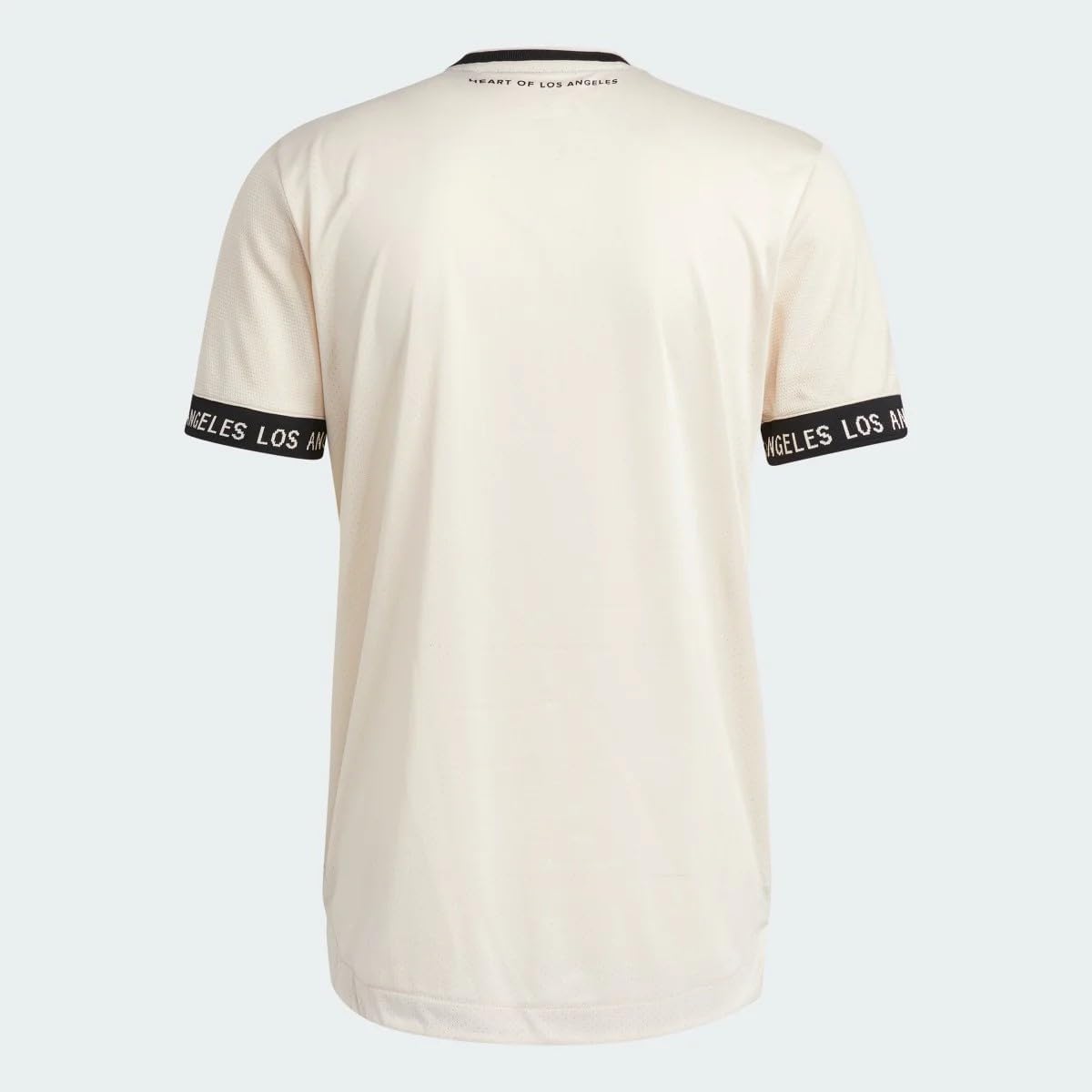 Adidas Los Angeles FC Away Short Sleeve Soccer Jersey, Linen - Image 4