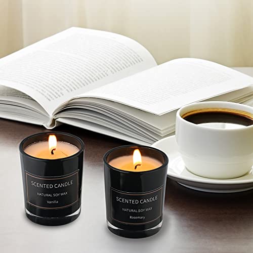 Fancan JC002 Home Scented Candles, 8 Pack Aromatherapy Jar Candles Smoke-Free Strong Fragrance Long Lasting thumb #4