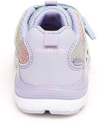 Stride Rite Girls' M2P Moriah Sneaker, Lavendar ,1.5 Wide Little Kid | Image 2