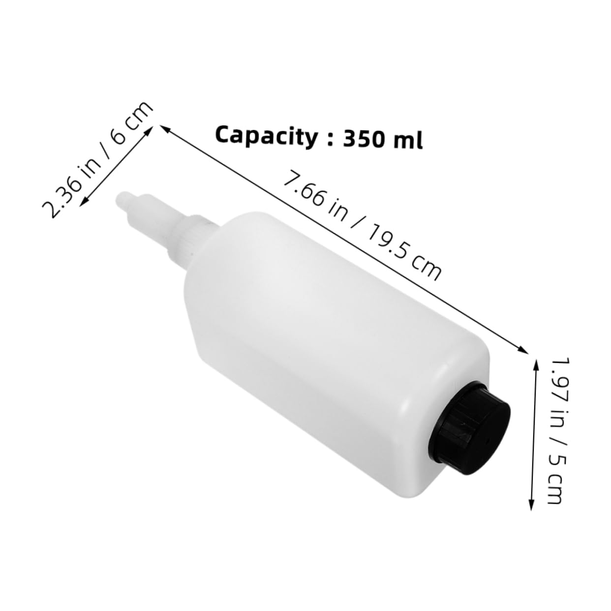 Garneck 2Pcs Soap Dispenser Inner Bottle Replacement Pump for Wall Mounted Soap Dispensers Capacity for Hotel and Home Kitchens Hand Soap Container