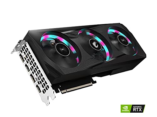 Image of GIGABYTE AORUS GeForce RTX 3060 Ti Elite 8G (REV2.0) Graphics Card, 3X WINDFORCE Fans, LHR, 8GB 256-bit GDDR6, GV-N306TAORUS E-8GD REV2.0 Video Card
