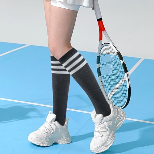 Image of Knee High Socks for Women, Long Tall Knee Tube Socks
