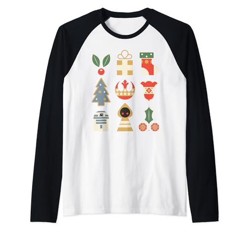 Pull de Noël Star Wars style geek et t-shirt baseball raglan pour les fêtes