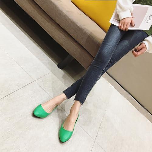 MAIERNISI JESSI Flats for Women Ballet Flats Pointed Toe Dress Business Casual Shoes3