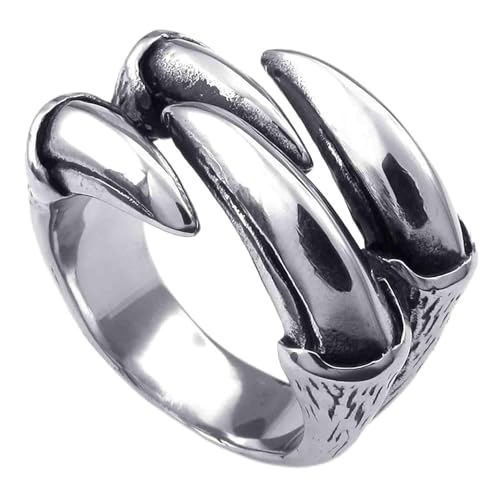Bague Motard Gothique en Acier : Affirmez Votre Look Biker sur la Route et en Soirée
