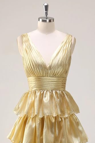 Tiered Ruffle Prom Dresses for Women Long Slit Tulle Formal Evening Dress with Bow4