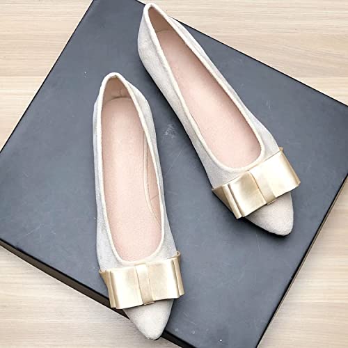TN TANGNEST Ballets Flats for Women Pointy Toe Soft Comfortable Ballerina Flat Shoes Dressy Single Shoes3