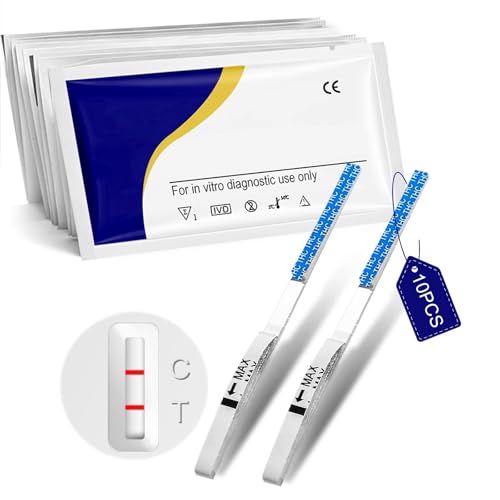 10 kits Test, Kit d'Auto-évaluation à Domicile, Facile à Utiliser