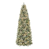 Hykolity 6 ft Pencil Prelit Pine