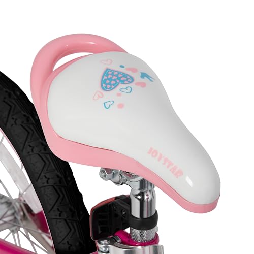 JOYSTAR Angel 20" Girls Bike Training Wheels/Basket 6-10Y Fuchsia by JOYSTAR - Used condition - Image 7