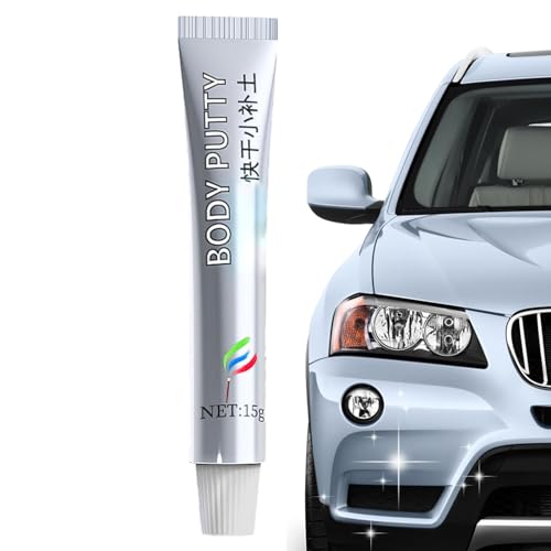Car Scratch Filler Putty - 15g Dustproof Car Paint Filler Scratch Putty, Quick Drying Paint Putty | Automobile Exterior Care Putty for SUV, Racing, Caravan, Vehicle, Trucks, Minivan