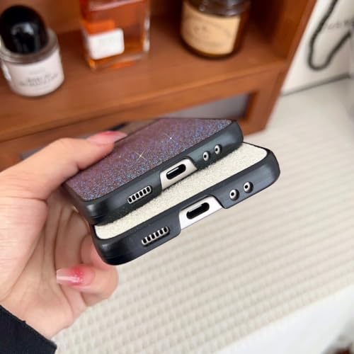 Étui violet pour Z Flip 5 éblouissant et flexible en TPU - 6