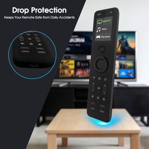 Image of Protective Silicone Case for SofaBaton X1S Universal Remote Control and SofaBaton X1 Universal Remote Control - Black