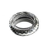 Cenicero de cristal para cigarros o cigarrillos, elegante decoración de escritorio para oficina en casa, regalo perfecto para hombre