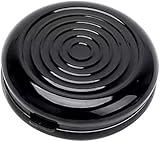 Portable Mini Coin Dispenser Case Money Sorter Container, Hard Round Aluminum Euro Coin Dispenser Storage Coins Purse Wallet Holders Storage Box (Black)