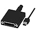 Mini DisplayPort Male to DVI Female Adapter Cable (6 ft) by Adam Tech