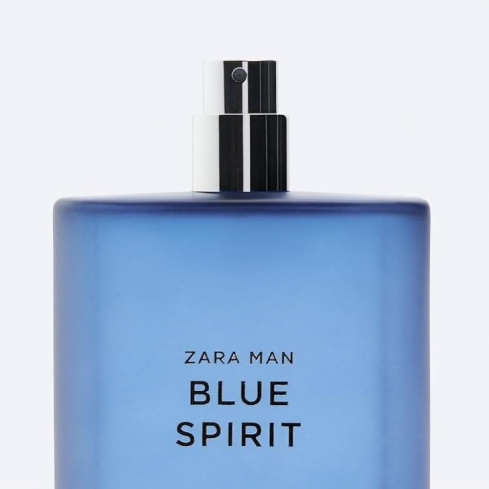 Zara Man Blue Spirit Cologne for Men EDT Eau De Toilette 90 ML (3.04 FL OZ) - Image 3