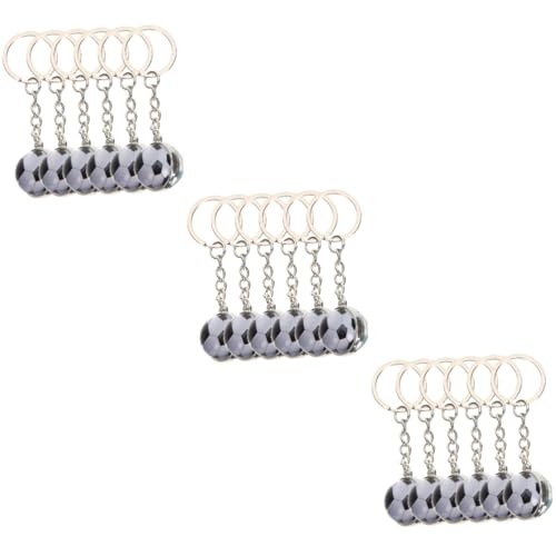 Porte-clés de football lot de 18 pièces décoration sac et accessoires souvenirs