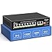 Produktbild 10-Port Gigabit PoE-Switch mit 8 PoE-Ports, VIMIN 8-Port Unmanaged 10/100/1000Mbps Netzwerk PoE-Switch mit 2 Uplink-Ports, AI Watchdog, VLAN, Verlängerung 250m, unterstützt IEEE802.3af/at