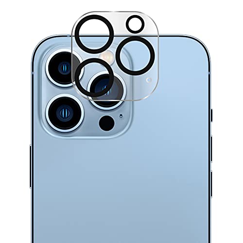 ブリシア iPhone iPhoneとの互換性あり 2枚セット iPhone13pro/13promax カメラレンズガラスフィルム 品質保証 高透過率 硬度9H強化ガラス カメラレンズ用フィルム 日本製素材 カメラ保護 (iPhone13pro/13promax)の商品画像（Amazon）