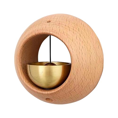 Teksome Campanello magnetico per negozianti, campanello per negozianti per apertura porta - Campanello d'ingresso,Campanello di allarme per ingresso in legno per camera, cortile, frigorifero,