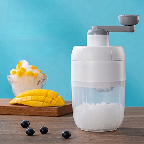 Image of Shaved Ice Machine Home Small Manual Ice Crusher Hand-Shake Ice and Hail Ice Ice Breaker to Make Sand Ice
