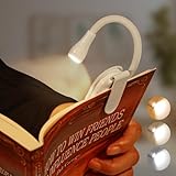 クリップライト 読書灯 ブックライト ミニクリップライト 譜面台ライト ベッドの読書のため 3色調整可能・無段階調光・目の保護 読書ライト 360°回転 LEDライト 小型 デスクライト 本の愛好家 子供に最適