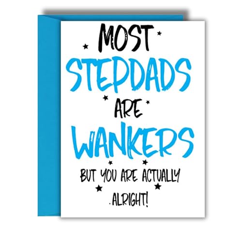 Funny Step Dad Card Cheeky Humour YB01