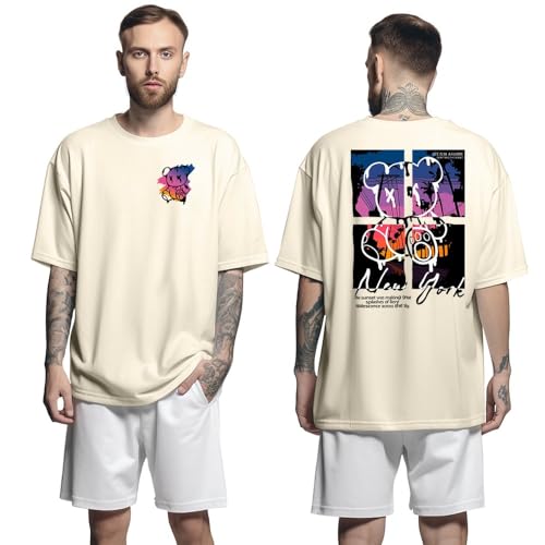 Camisa Camiseta Oversized Streetwar Genuine Grit Masculina Larga 100% Algodão 30.1 Ted New York - Be