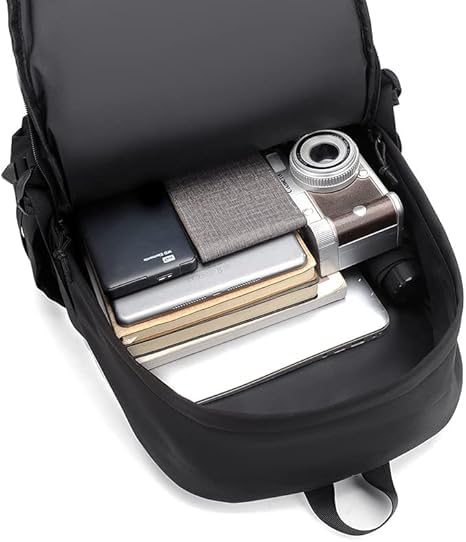 Backpack for Casual Aesthetic Backpack Bookbag Travel Back Pack (White)2