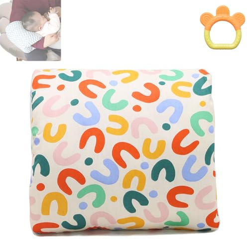 Cozy Cradle Arm Pillow for Babies, Soft and Comfortable Nursing Arm Breastfeeding Pillow Head Support Breast Feeding Pillows (#F)