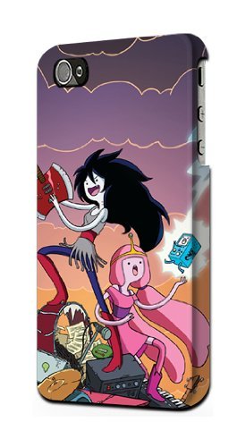 S0963 Adventure Time Marceline Bubblegum Princess Case Cover For IPHONE 5 5S