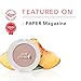 100% PURE Pressed Powder Eye Shadow (Fruit Pigmented), Flax Seed, Shimmer Eyeshadow, Buildable Pigment, Easy to Apply, Natural Makeup (Soft Neutral Matte Nude) - 0.07 oz