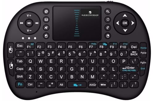 Mini clavier portable touches lumineuses RBG et souris haute précision